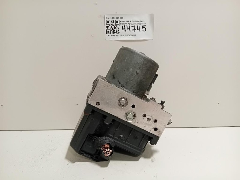 Pompa ABS ANT 0 265 225 007 Bmw Serie 7 E66 2003