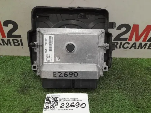 Centralina Iniezione 9830510980 Citroen C3 III 2016