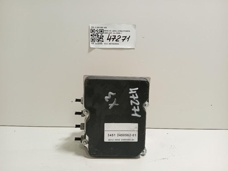 Pompa ABS ANT 0 265 950 489 34513450562 34523450606 Bmw X3 E83 2004
