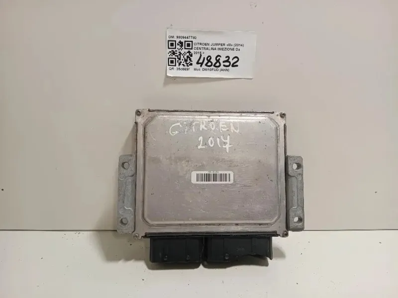 Centralina Iniezione 9809447780 Citroen Jumper III 2014