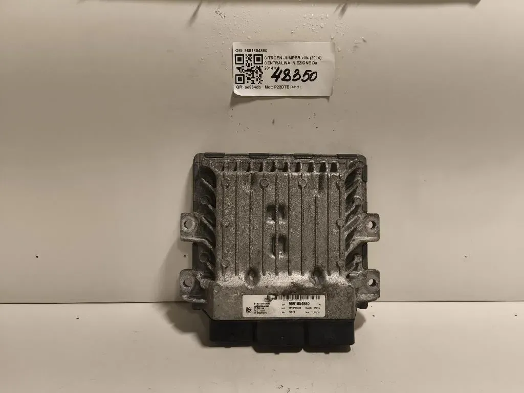 Centralina Iniezione 9691854880 Citroen Jumper III 2014