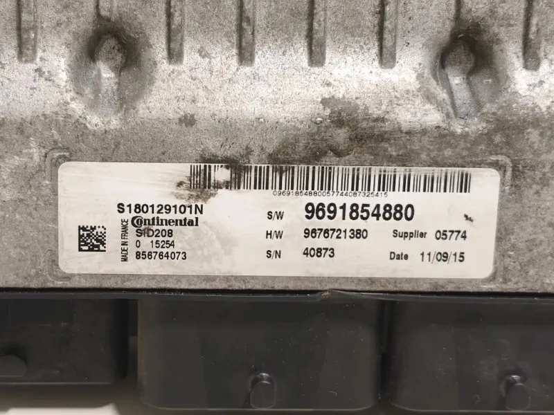 Centralina Iniezione 9691854880 Citroen Jumper III 2014