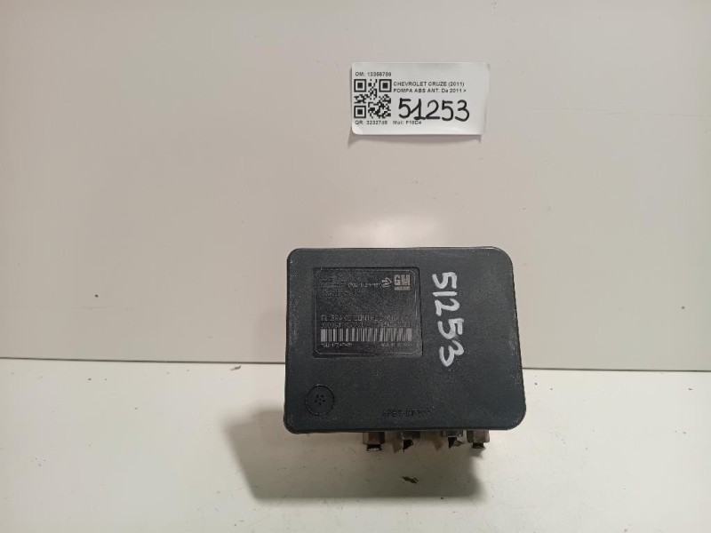 Pompa ABS ANT 13356788 Chevrolet Cruze 2011