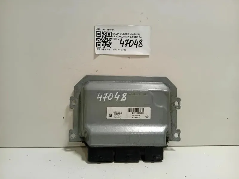 Centralina Iniezione 237108193R Dacia Duster I 2014