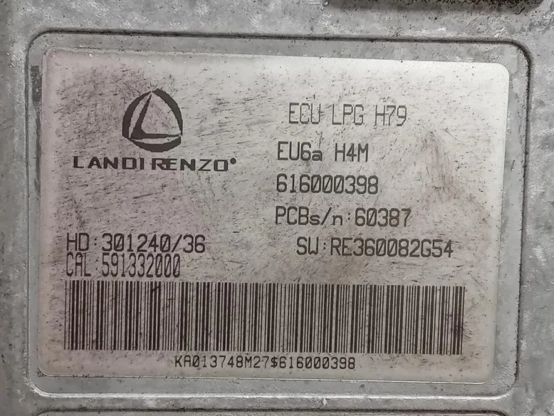 Centralina Iniezione 591332000 Dacia Duster I 2014