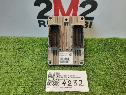 Centralina Iniezione IAW 5SF8MR D032 51819346 Fiat 500 II 2008