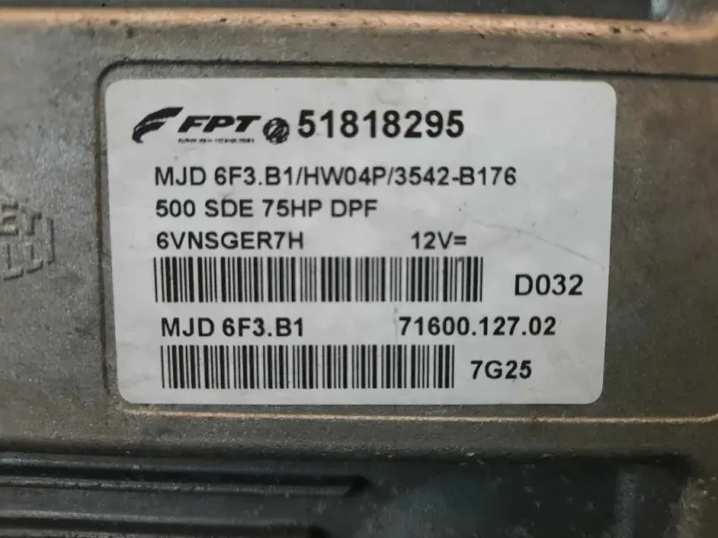 Centralina Iniezione 51818295 MOTORE DIESEL Fiat 500 II 2008