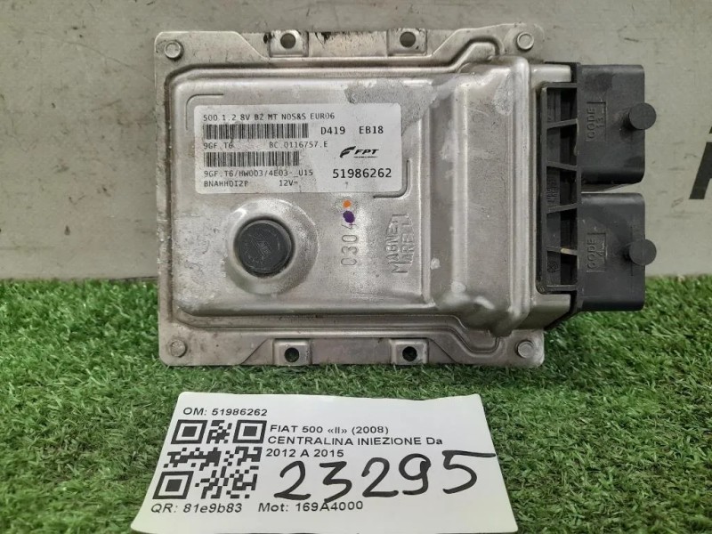 Centralina Iniezione 51986262 Fiat 500 II 2008