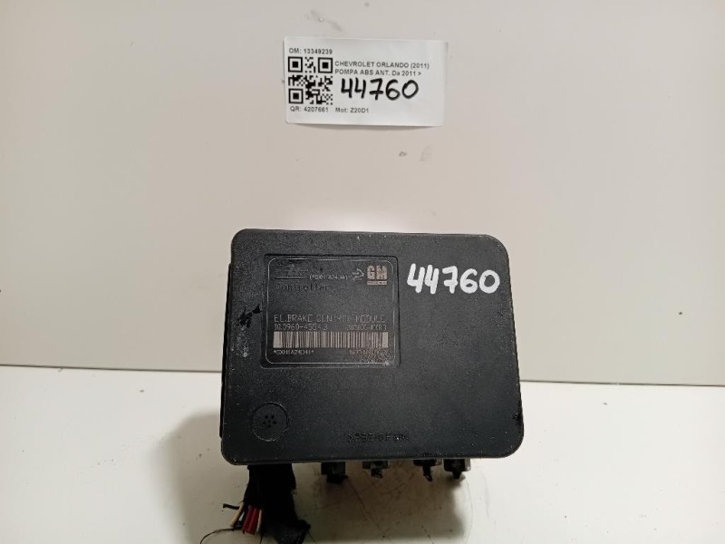 Pompa ABS ANT 13349239 Chevrolet Orlando 2011