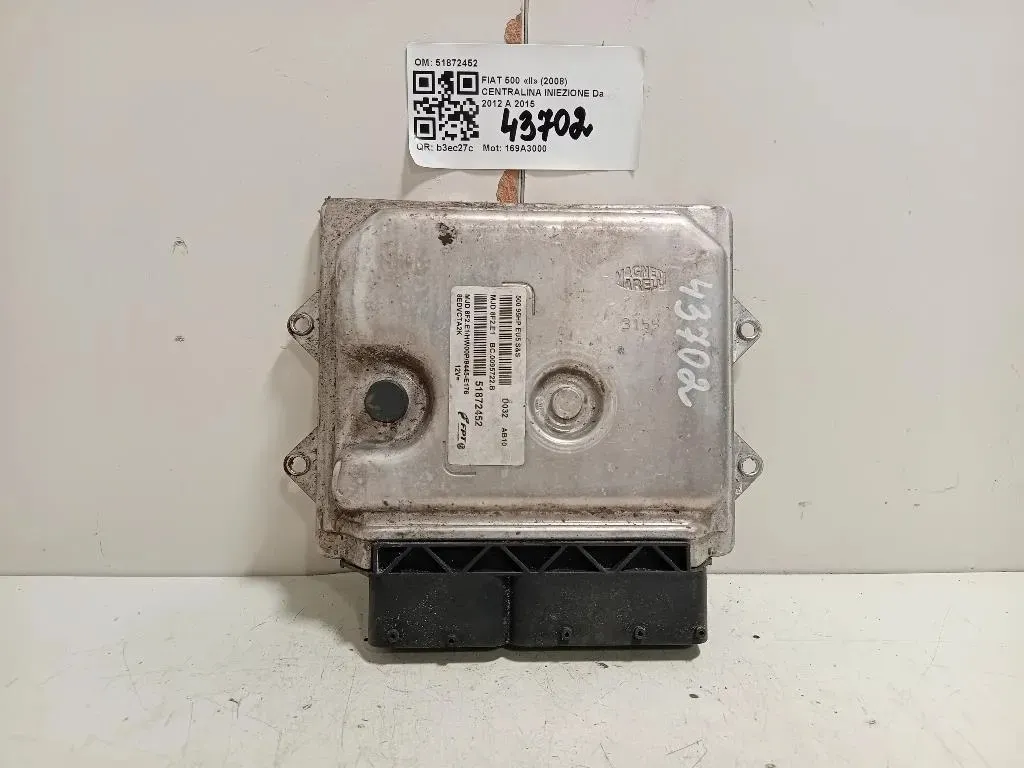 Centralina Iniezione 51872452 Fiat 500 II 2008