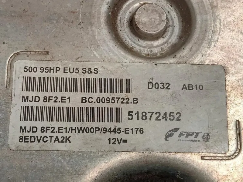 Centralina Iniezione 51872452 Fiat 500 II 2008