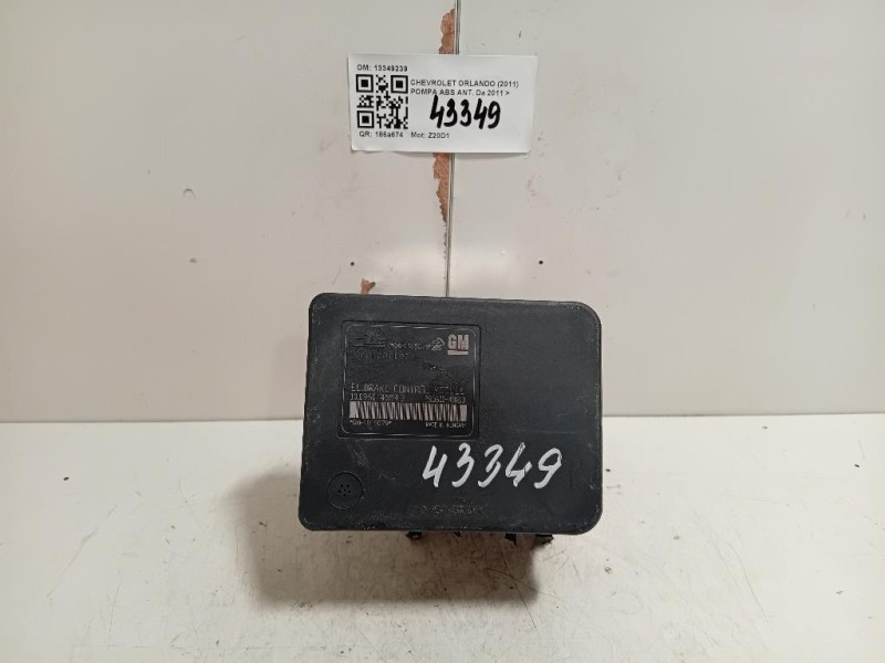 Pompa ABS ANT 13349239 Chevrolet Orlando 2011