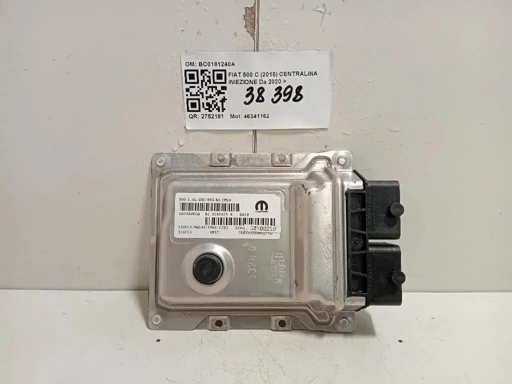 Centralina Iniezione BC0181240A Fiat 500 C 2015