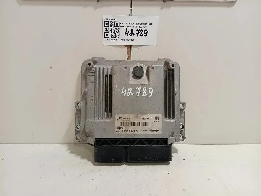 Centralina Iniezione 55259747 Fiat 500L 2013