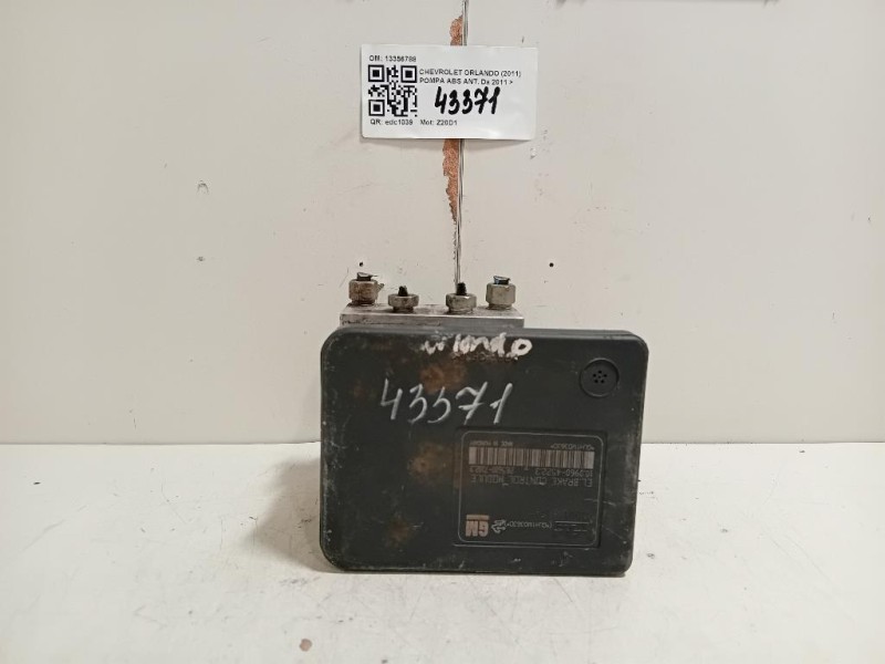 Pompa ABS ANT 13356788 Chevrolet Orlando 2011