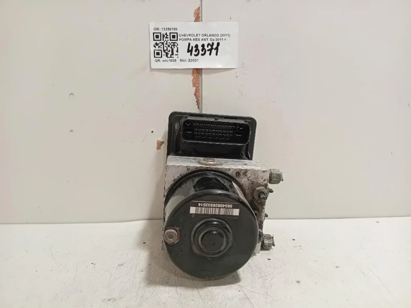 Pompa ABS ANT 13356788 Chevrolet Orlando 2011