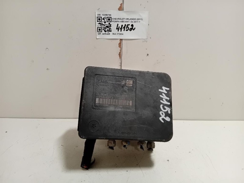 Pompa ABS ANT 13356788 Chevrolet Orlando 2011