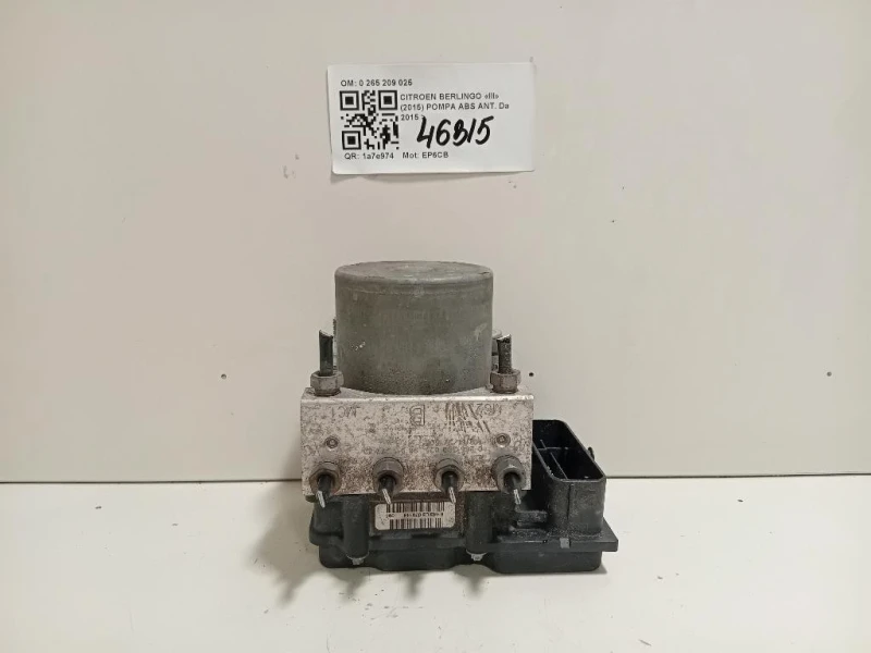 Pompa ABS ANT 9801127580 Citroen Berlingo III 2015