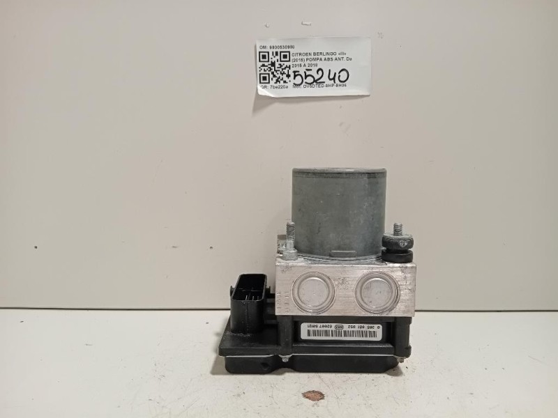 Pompa ABS ANT 9800530980 Citroen Berlingo III 2015