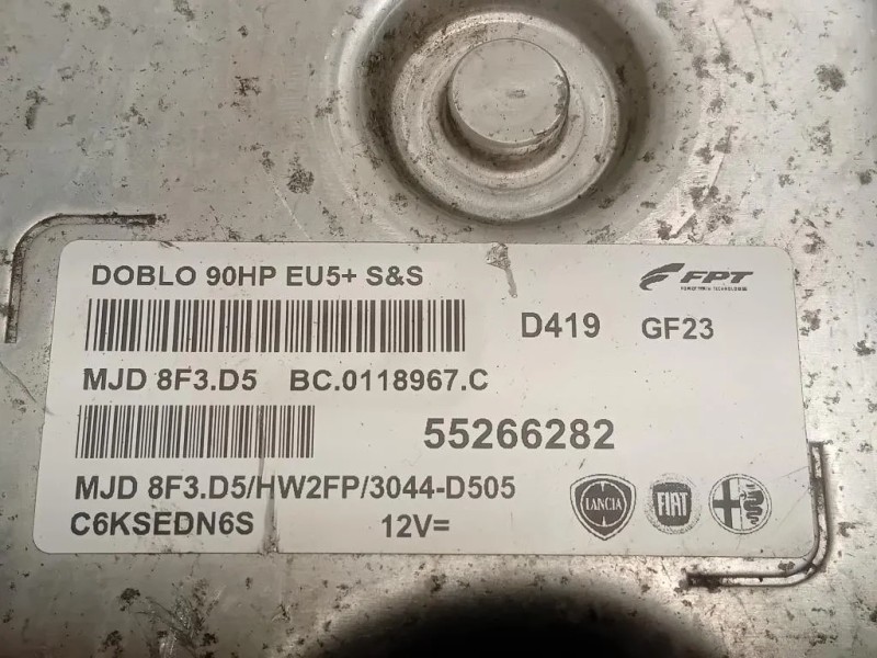 Centralina Iniezione 55266282 Fiat Doblò III 2015