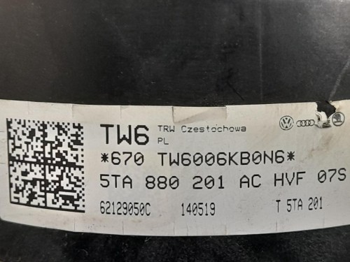 Air-bag Guidatore 880201AC Volkswagen POLO V 2006