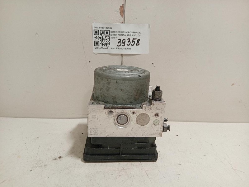 Pompa ABS ANT 9833189680 Citroen DS3 Crossback 2018