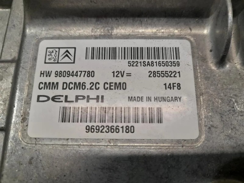 Centralina Iniezione 9809447780 9692366180 Fiat Ducato 290 2014