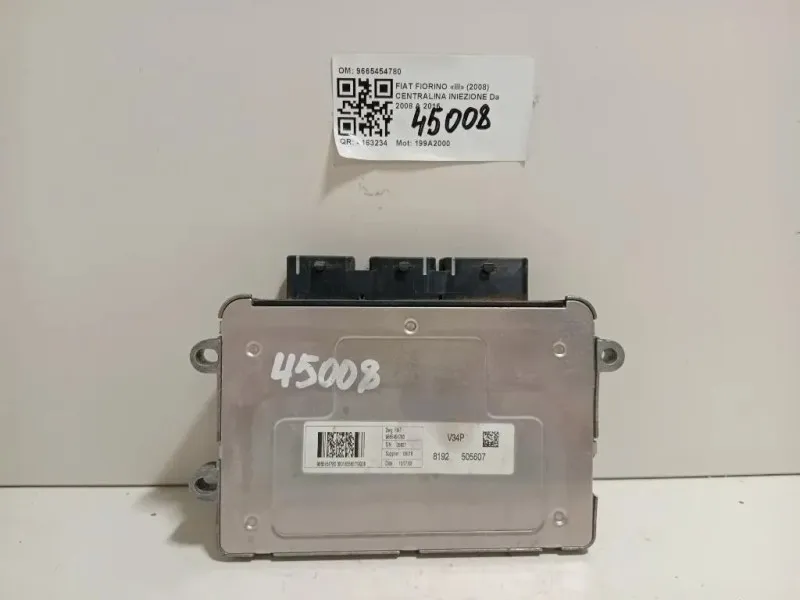 Centralina Iniezione 9665454780 Fiat Fiorino III 2008