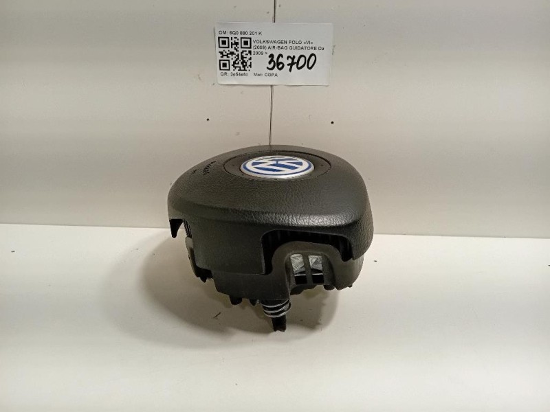 Air-bag Guidatore 6Q0 880 201 K Volkswagen POLO VI 2009