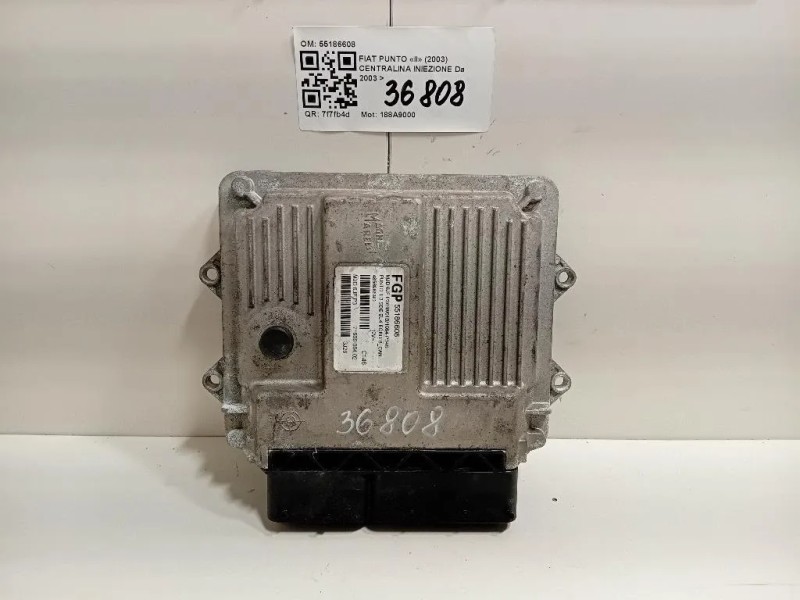 Centralina Iniezione 55186608 Fiat Punto II 2003
