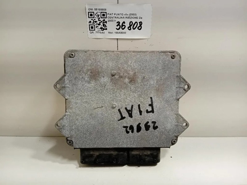 Centralina Iniezione 55186608 Fiat Punto II 2003