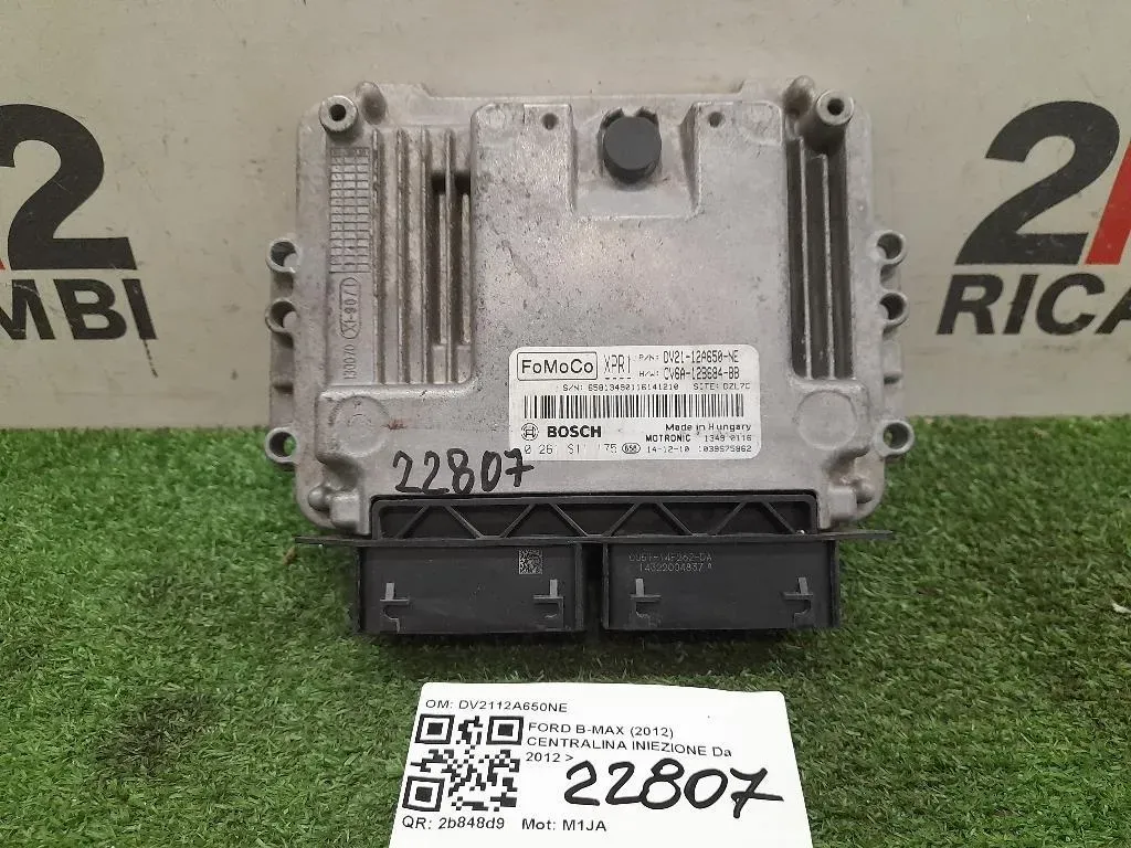Centralina Iniezione DV2112A650NE Ford B-max 2012