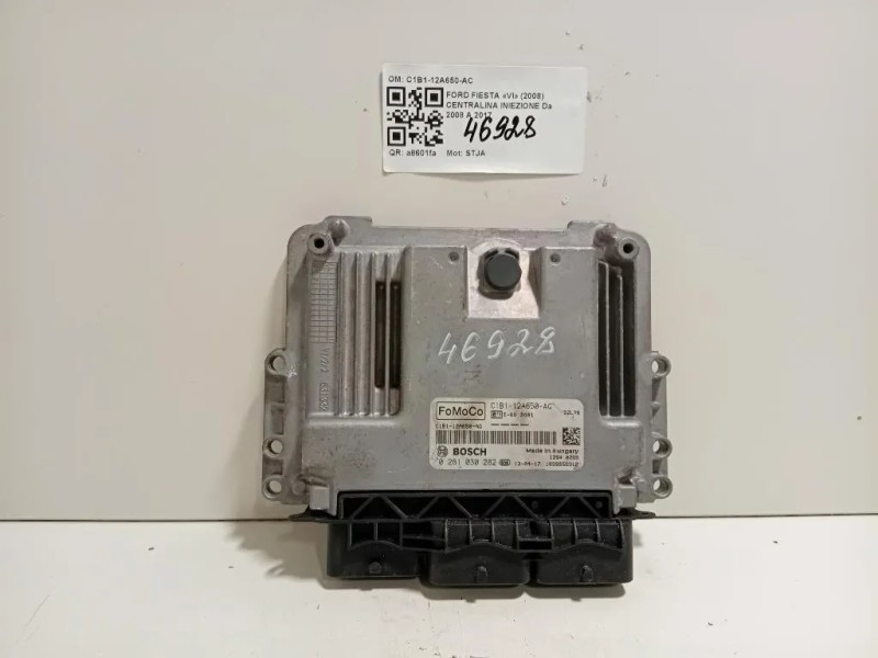 Centralina Iniezione C1B1-12A650-AC Ford Fiesta VI 2008