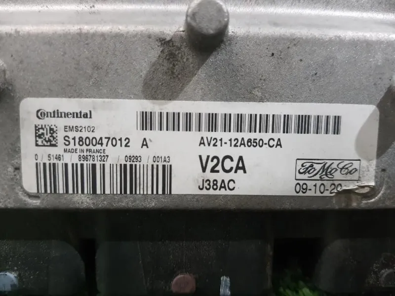 Centralina Iniezione AV2112A650CA Ford Fiesta VI 2008