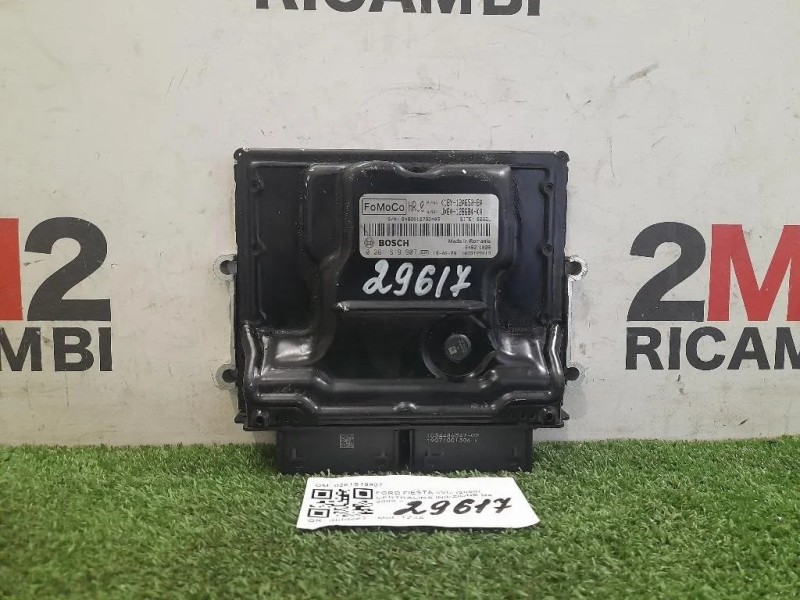 Centralina Iniezione 0261S19907 Ford Fiesta VI 2008