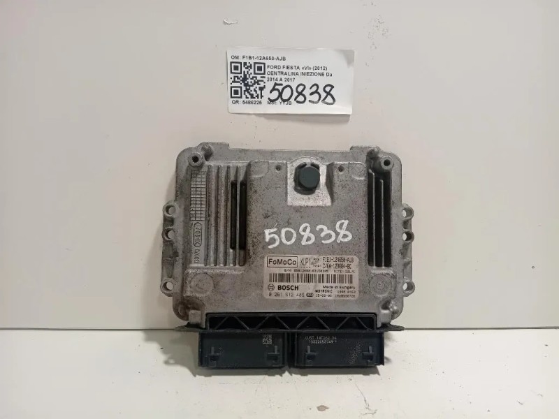 Centralina Iniezione F1B1-12A650-AJB Ford Fiesta VI 2012