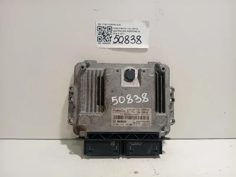 Centralina Iniezione F1B1-12A650-AJB Ford Fiesta VI 2012