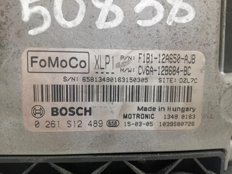 Centralina Iniezione F1B1-12A650-AJB Ford Fiesta VI 2012