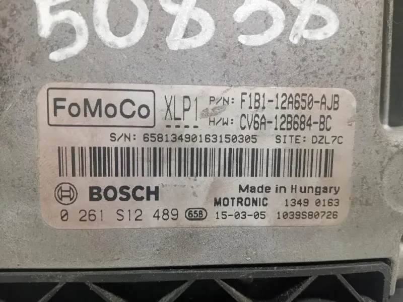 Centralina Iniezione F1B1-12A650-AJB Ford Fiesta VI 2012