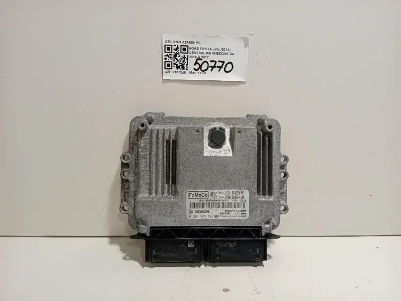 Centralina Iniezione C1B1-12A650-PC Ford Fiesta VI 2012