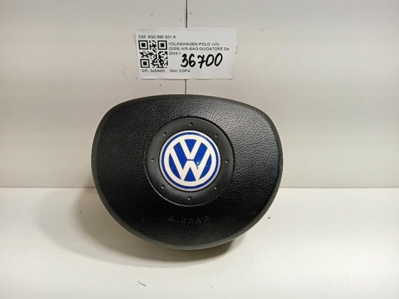 Air-bag Guidatore 6Q0 880 201 K Volkswagen POLO VI 2009