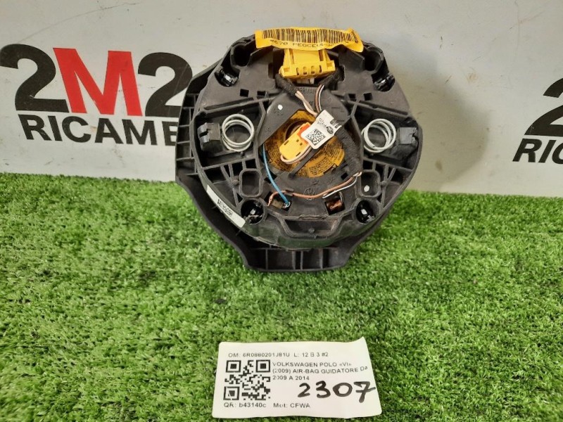 Air-bag Guidatore 6R0880201J81U Volkswagen POLO VI 2009