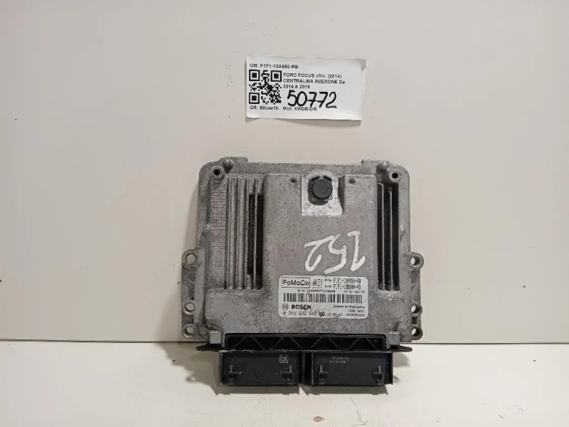 Centralina Iniezione F1F1-12A650-RB Ford Focus IV 2014