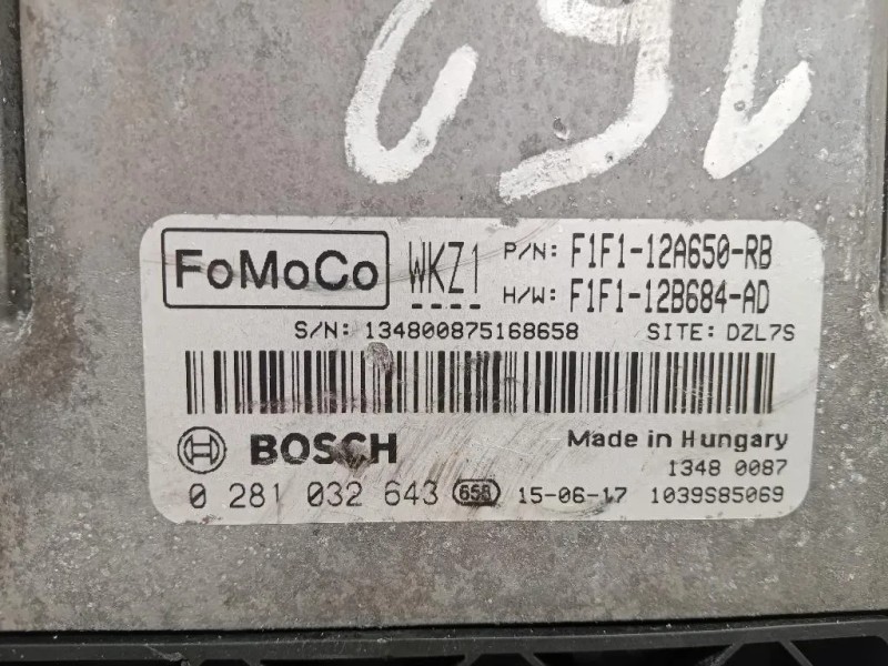 Centralina Iniezione F1F1-12A650-RB Ford Focus IV 2014