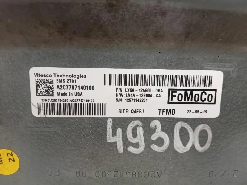 Centralina Iniezione LX6A-12A650-DGA Ford KUGA III 2020