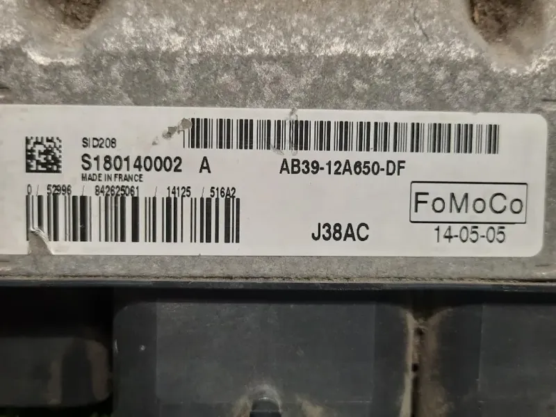 Centralina Iniezione AB39-12A650-DF Ford Ranger IV 2012