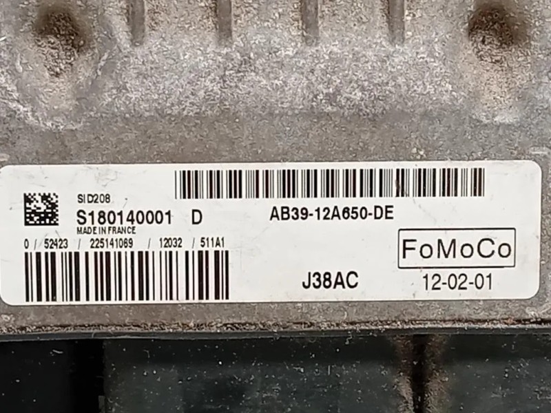 Centralina Iniezione AB39-12A650-DE Ford Ranger IV 2012