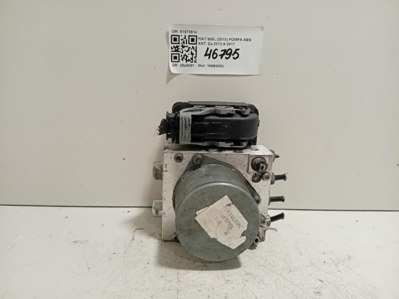 Pompa ABS ANT 51973614 Fiat 500L 2013