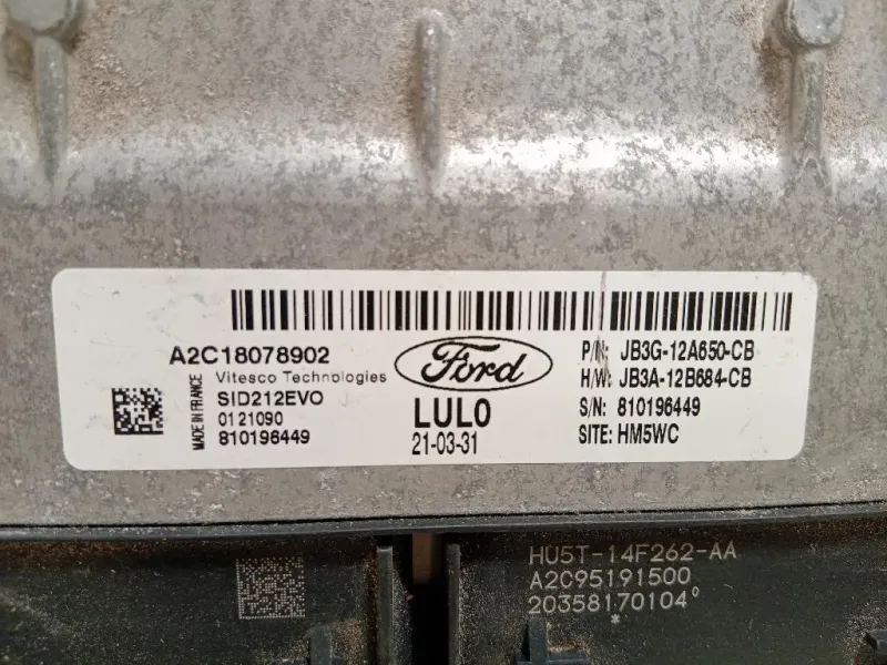 Centralina Iniezione A2C18078902 Ford Ranger IV 2019