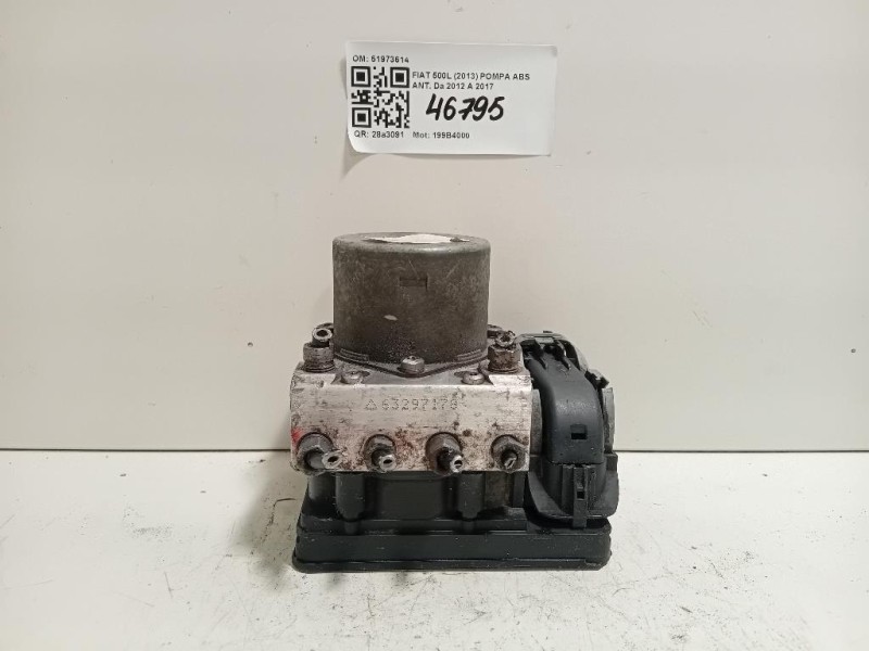 Pompa ABS ANT 51973614 Fiat 500L 2013